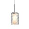 Besa Lighting Esa Cord Pendant, Clear, Satin Nickel Finish, 1x5W LED 1JT-ESACL-LED-SN - alternate 1